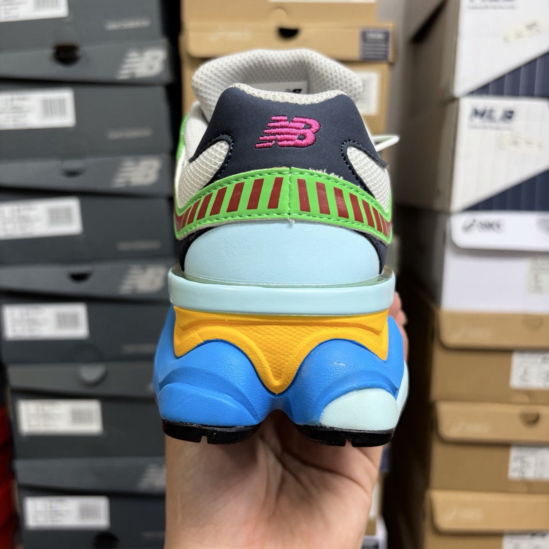 NB 9060 Green Multicolor Bright
