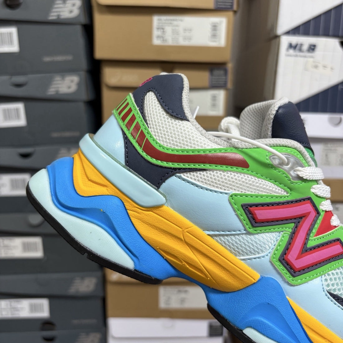 NB 9060 Green Multicolor Bright