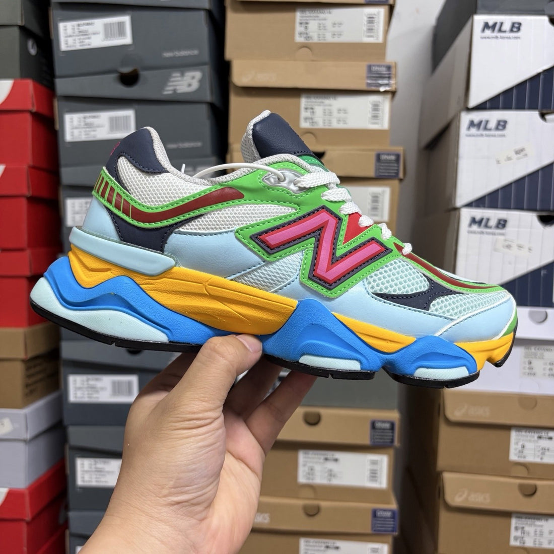 NB 9060 Green Multicolor Bright