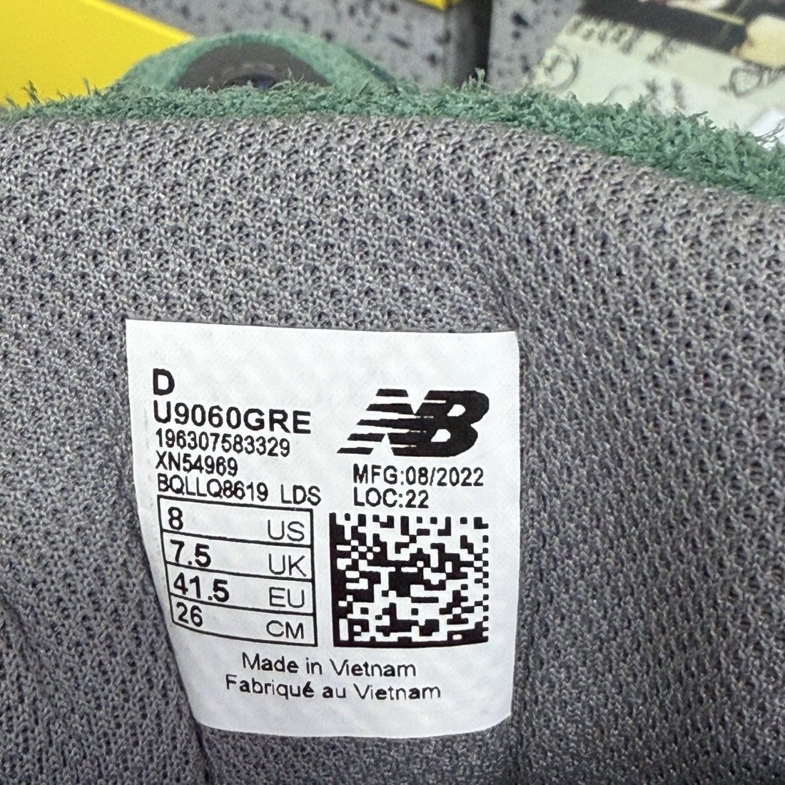 NB 9060 Green Purple Volt