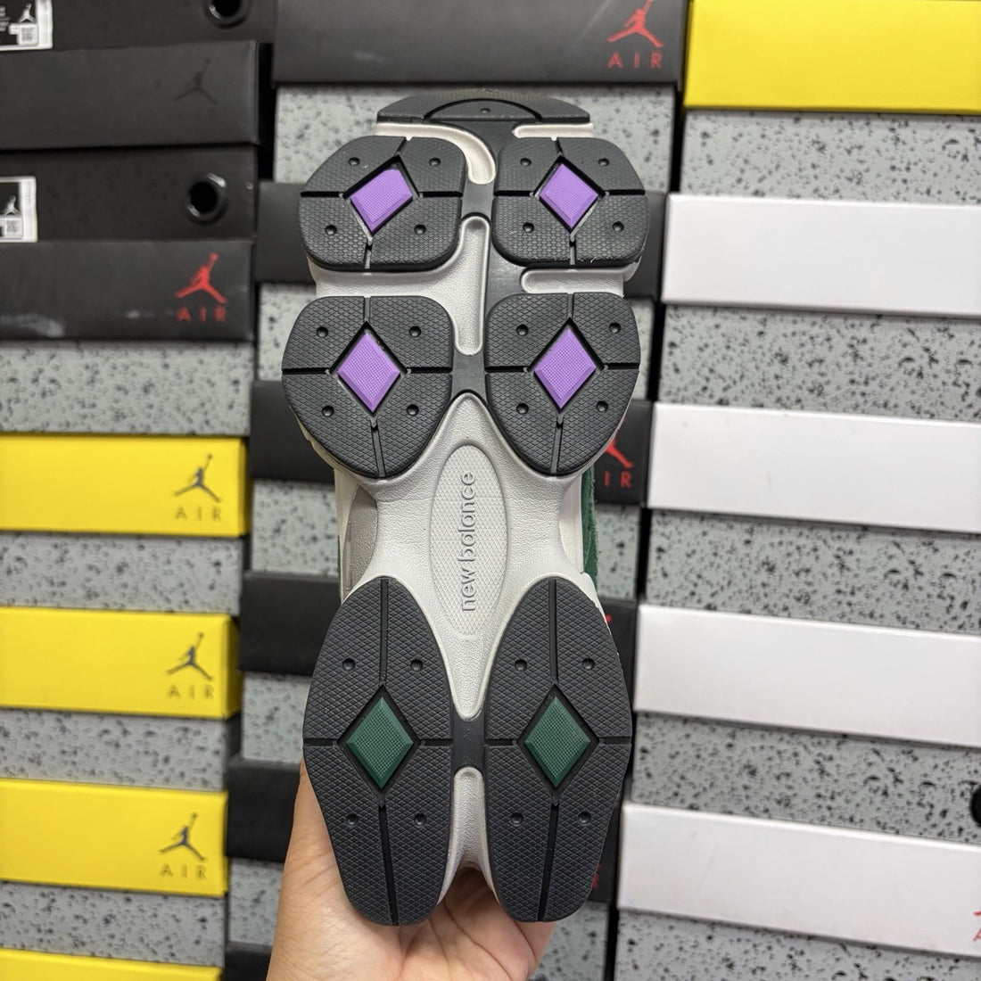 NB 9060 Green Purple Volt