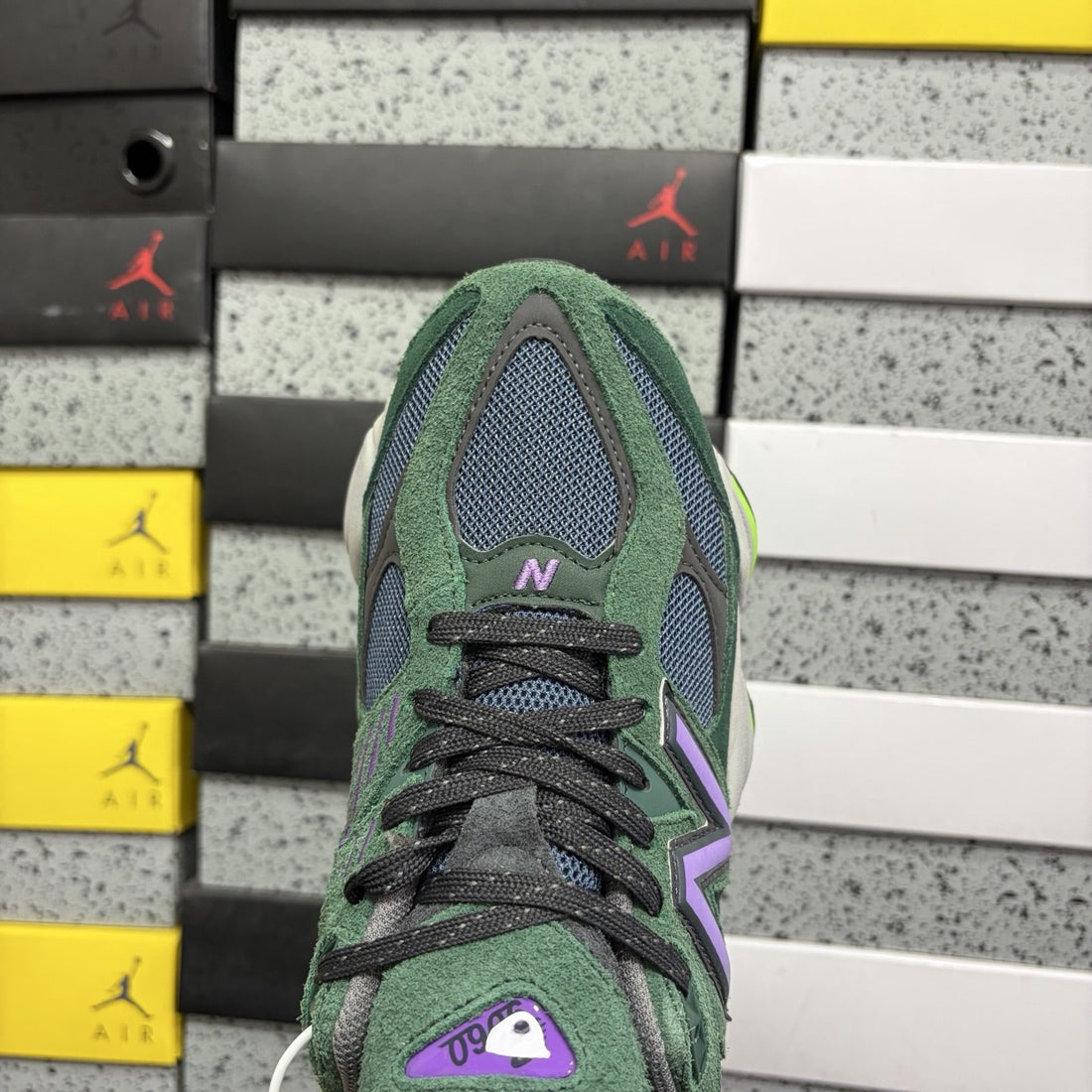 NB 9060 Green Purple Volt