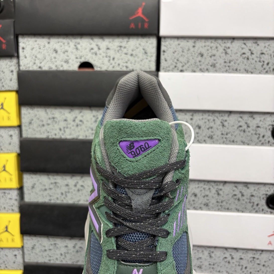 NB 9060 Green Purple Volt
