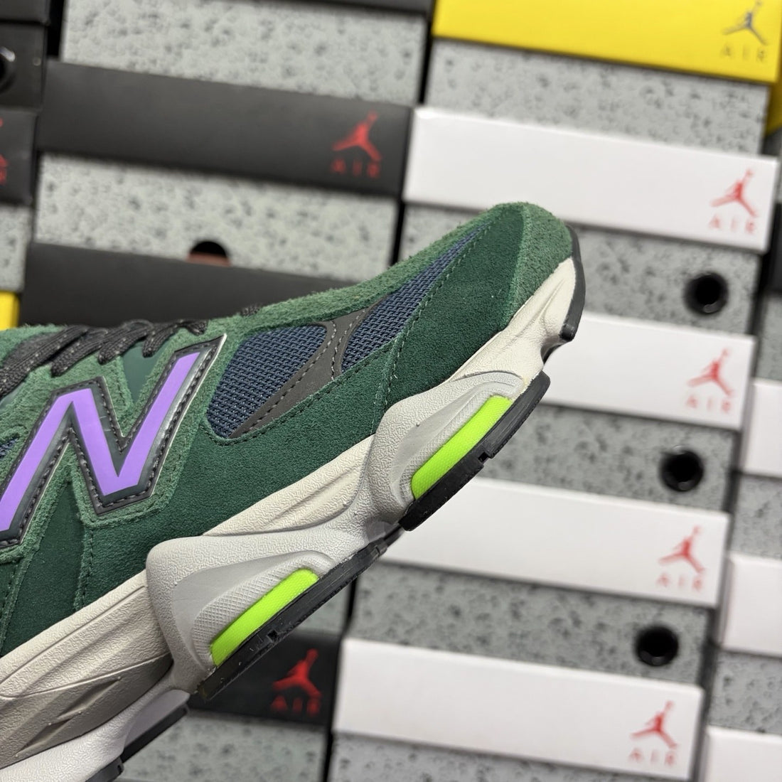NB 9060 Green Purple Volt