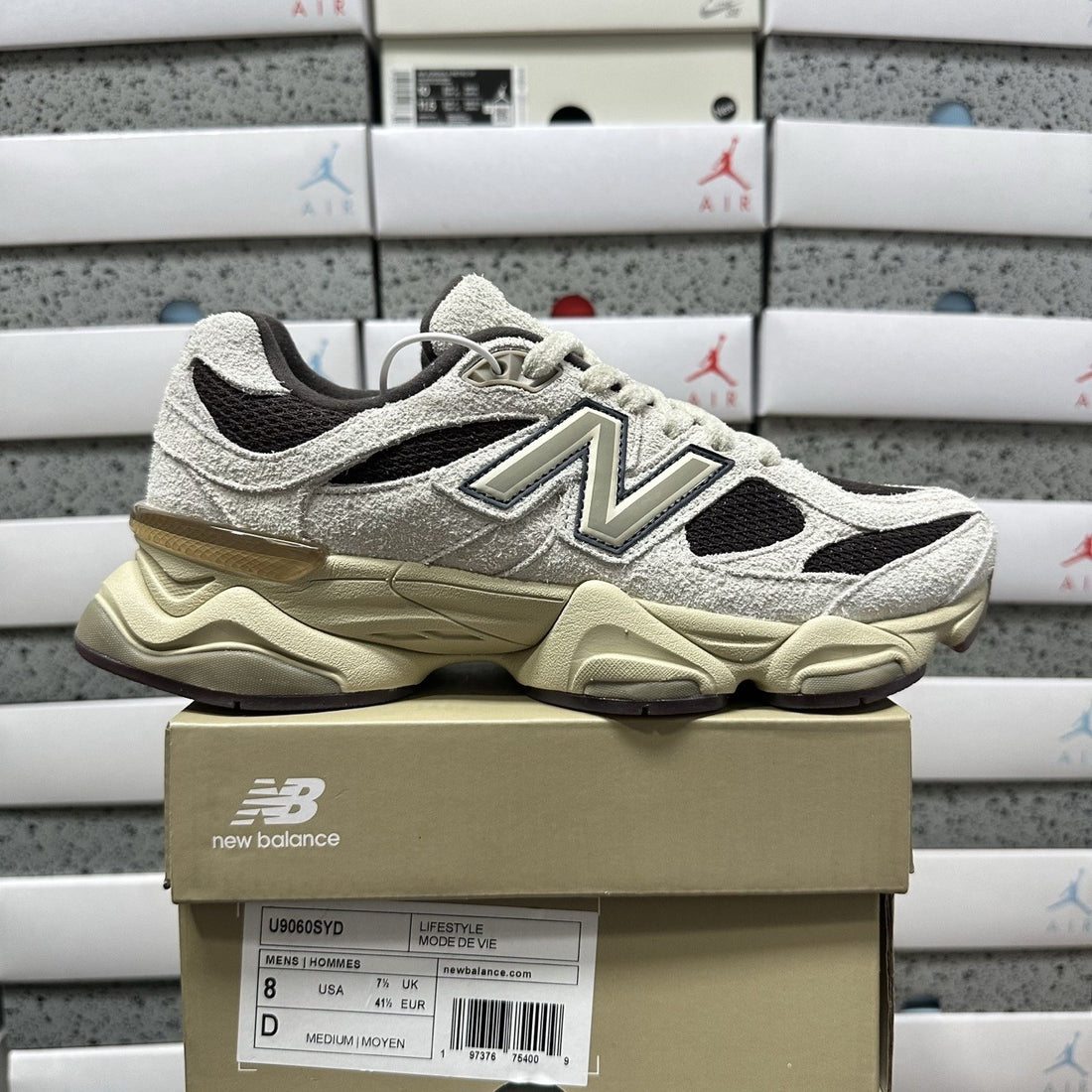 NB 9060 Grey Black White