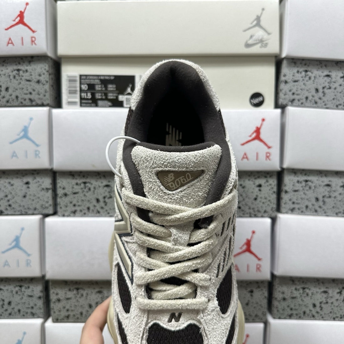 NB 9060 Grey Black White