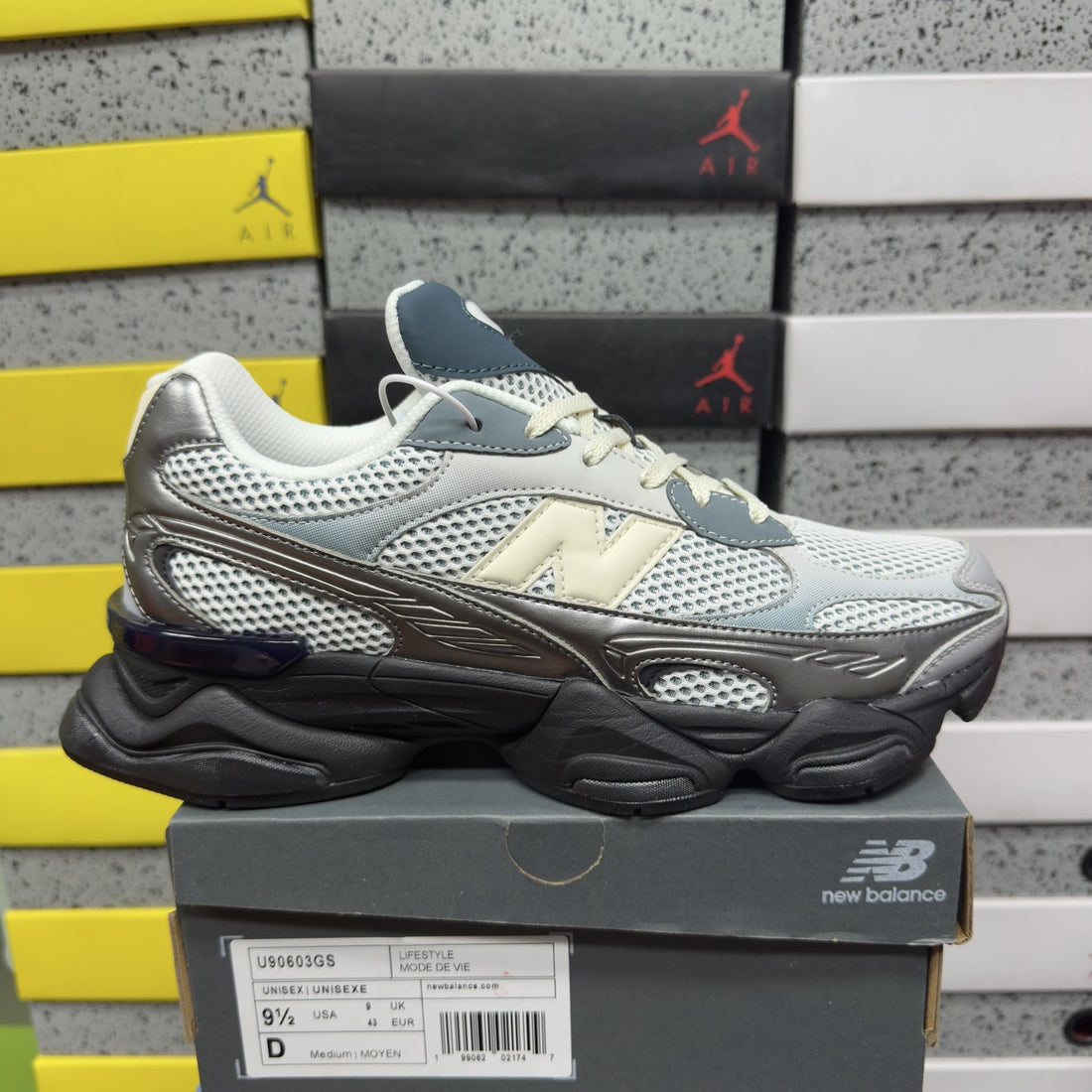 NB 9060 Grey Charcoal Sea Salt