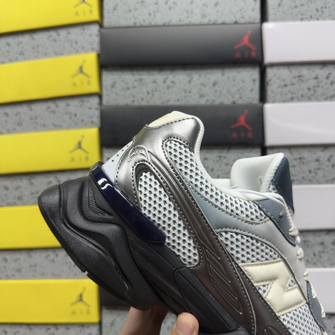 NB 9060 Grey Charcoal Sea Salt