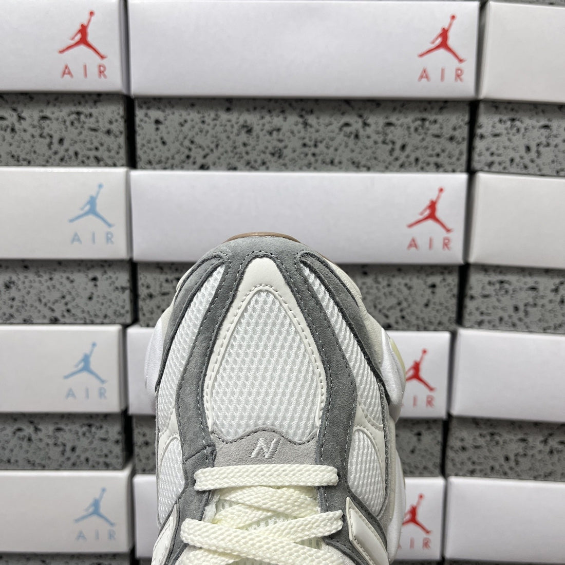 NB 9060 Grey Ivory Silver