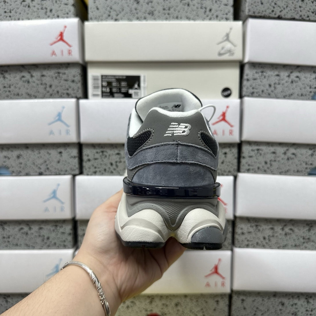 NB 9060 Grey Navy
