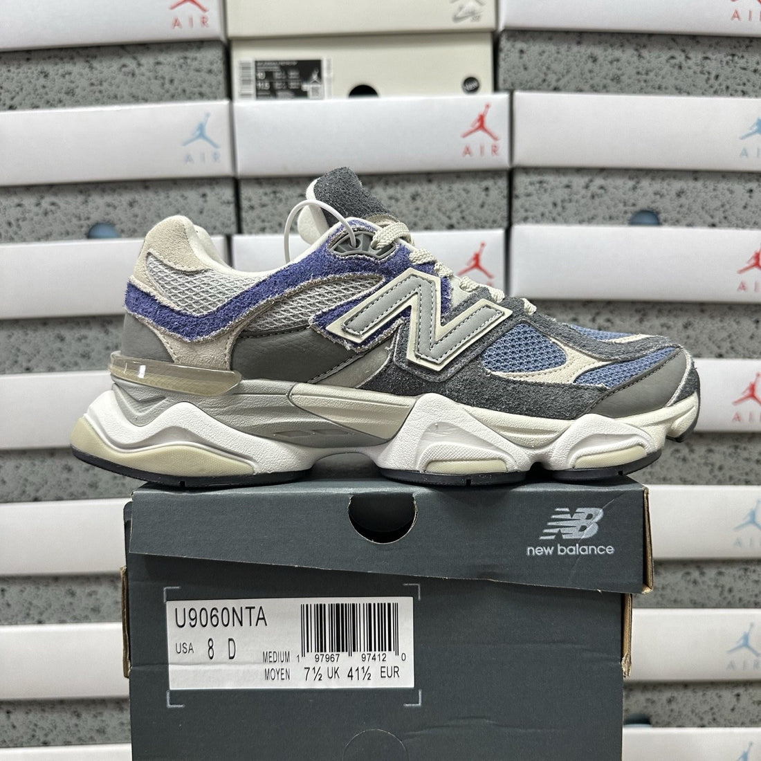 NB 9060 Grey Navy Purple