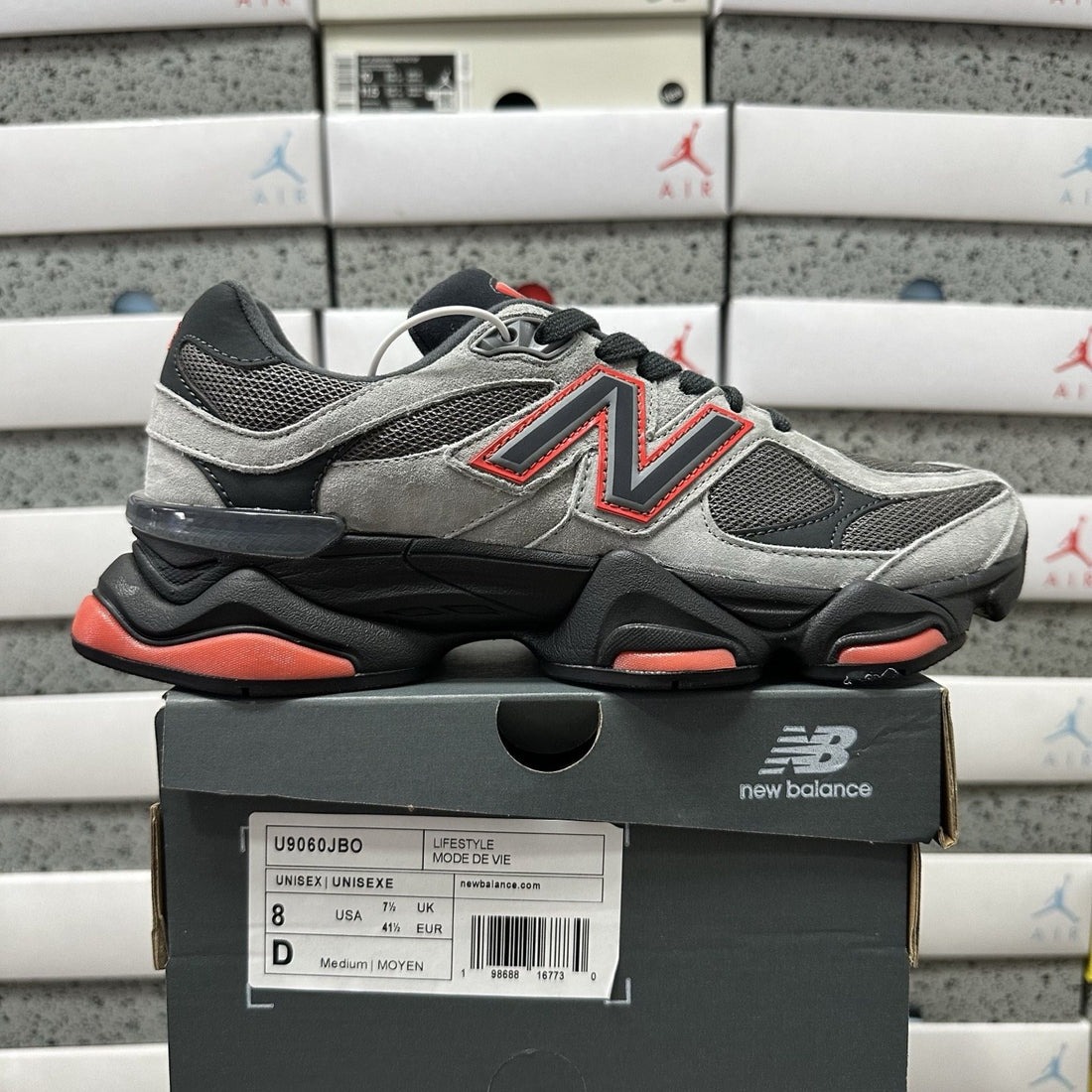 NB 9060 Grey Red