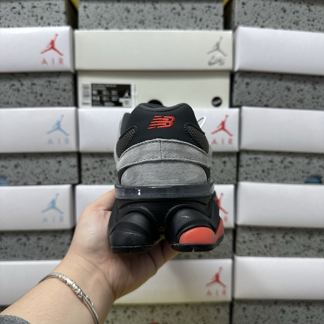 NB 9060 Grey Red