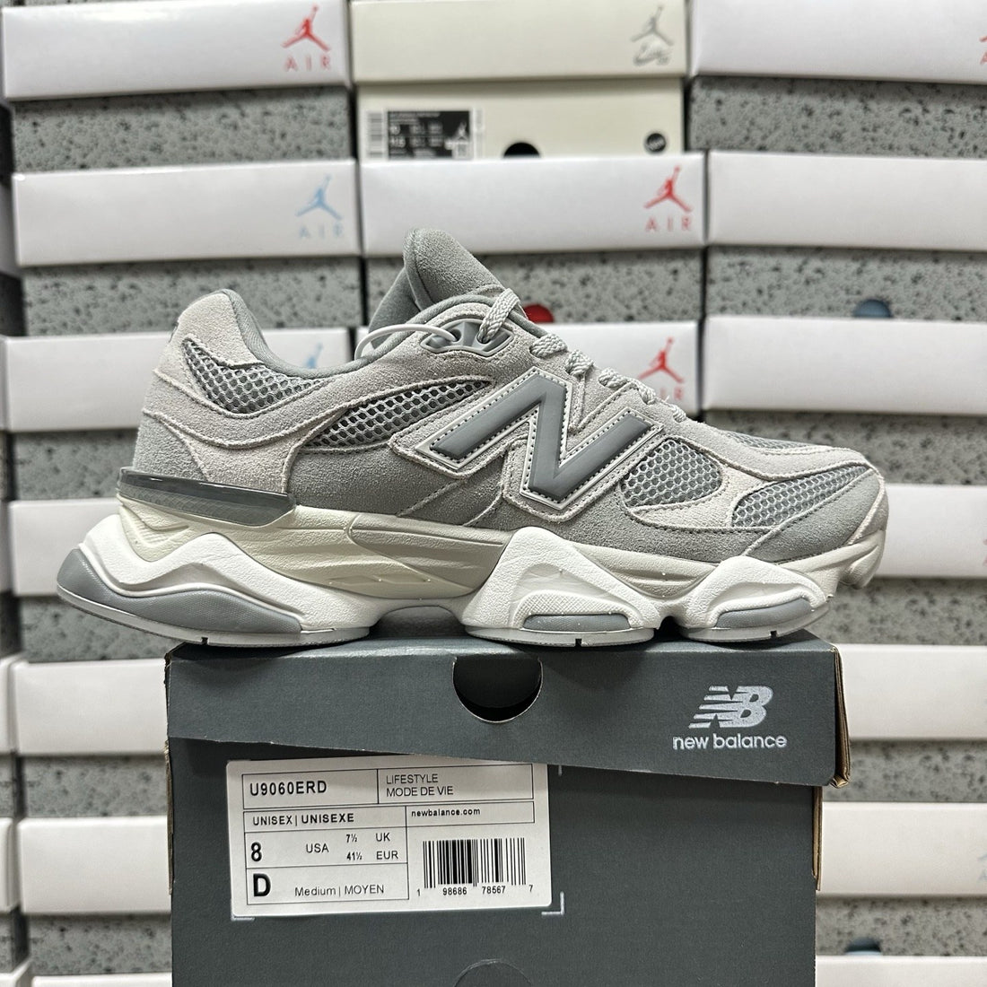 NB 9060 Grey Silver