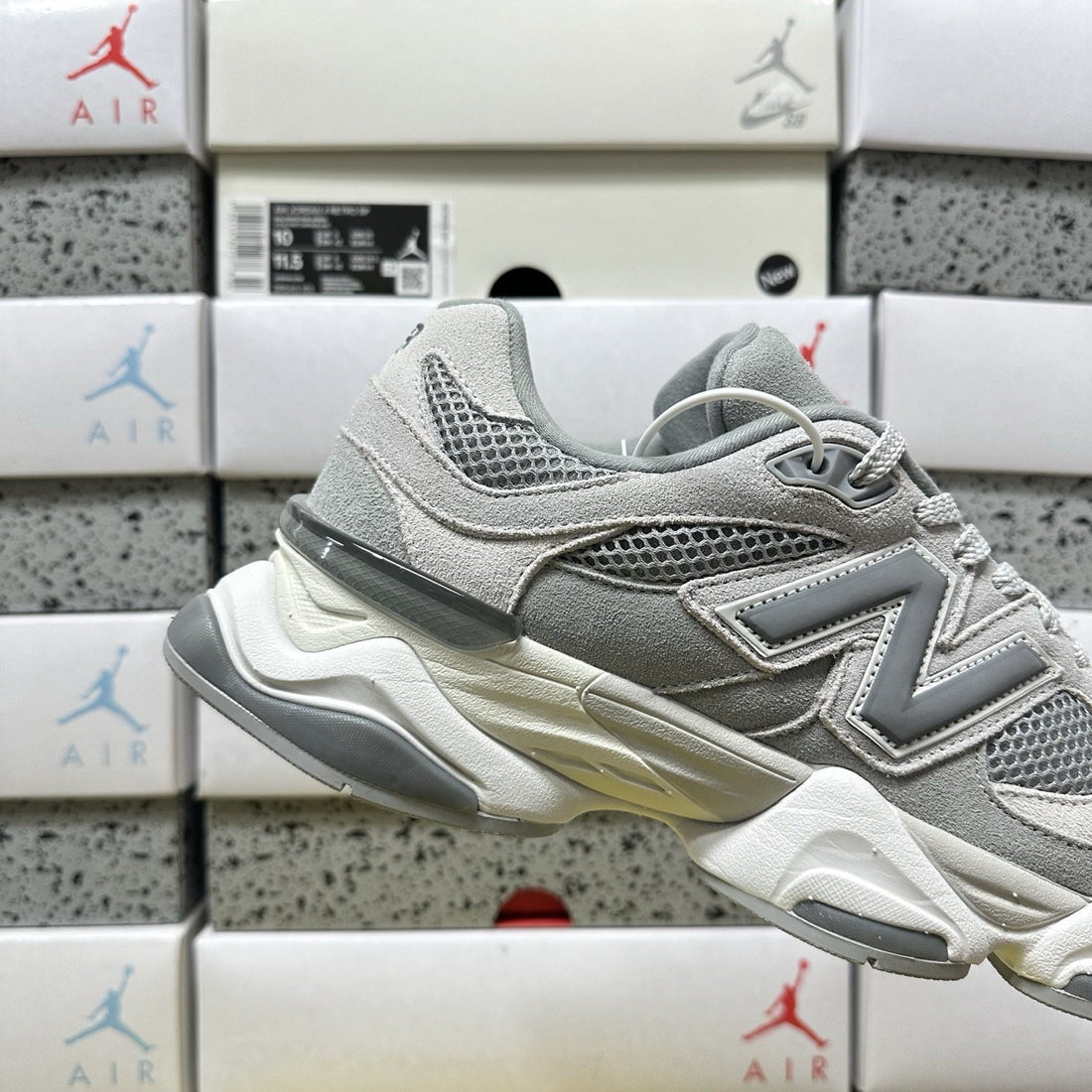 NB 9060 Grey Silver
