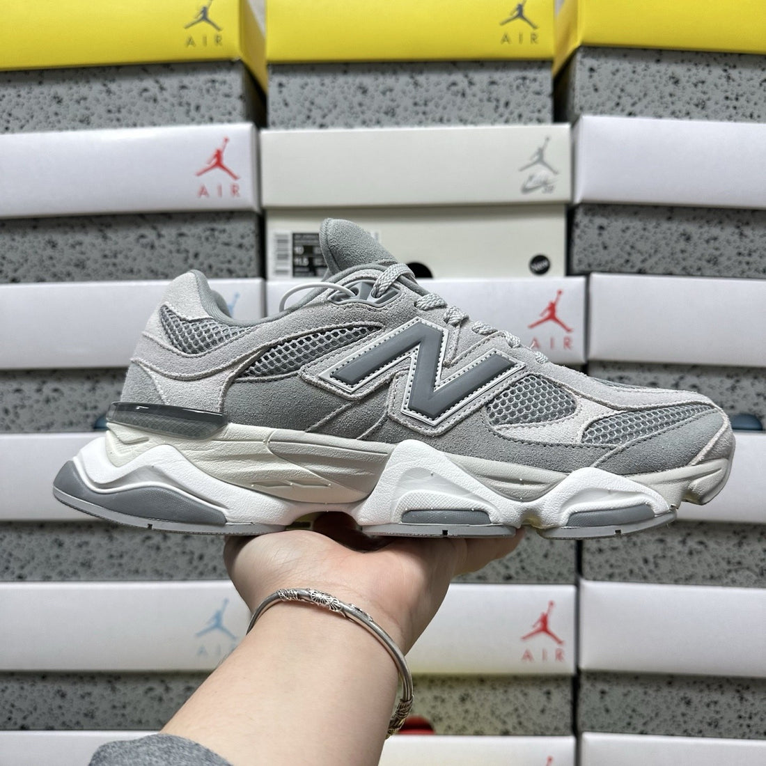 NB 9060 Grey Silver