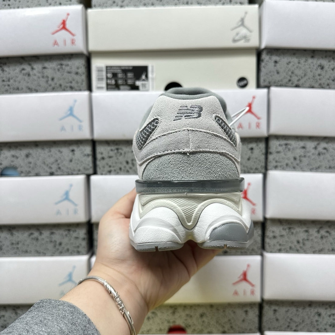 NB 9060 Grey Silver