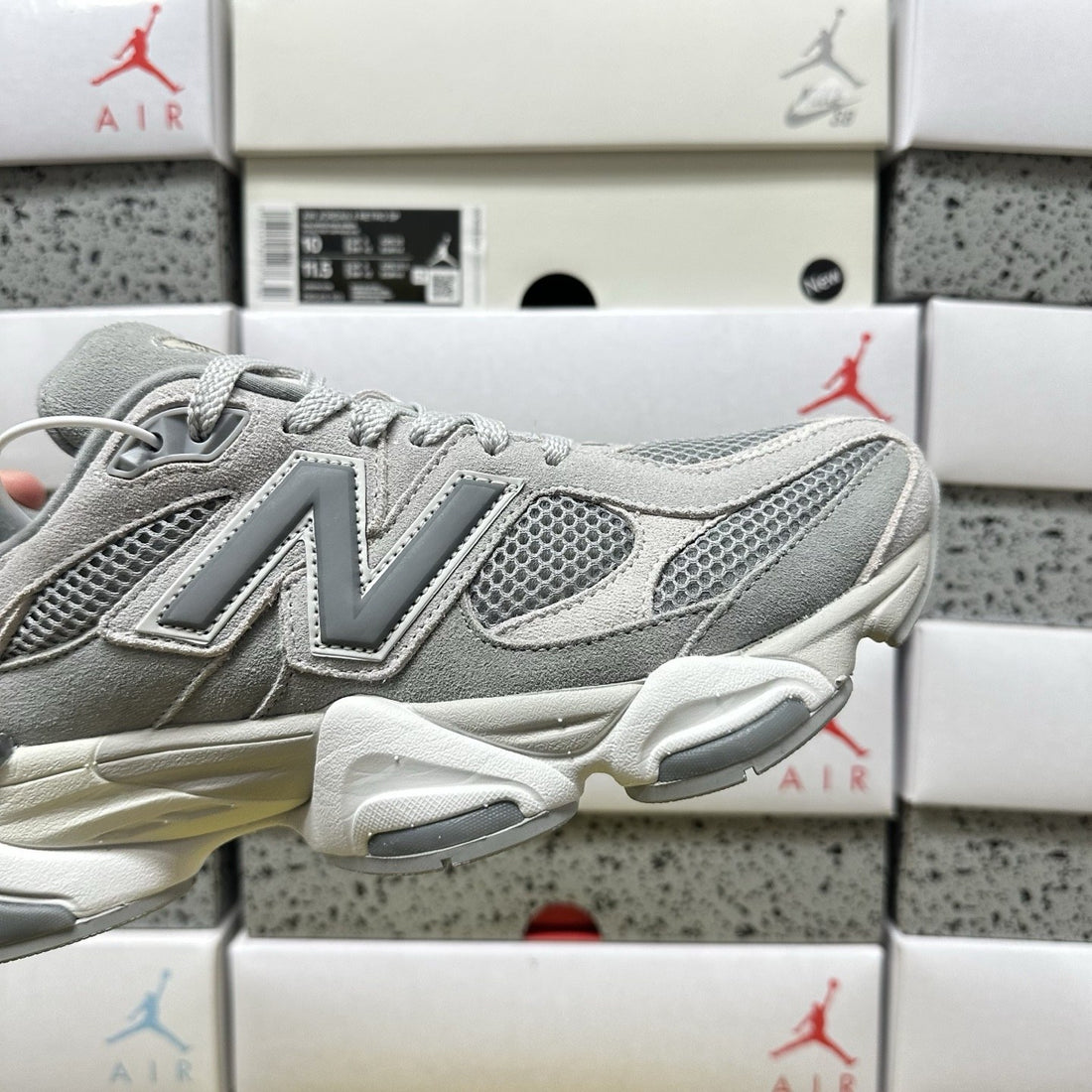 NB 9060 Grey Silver