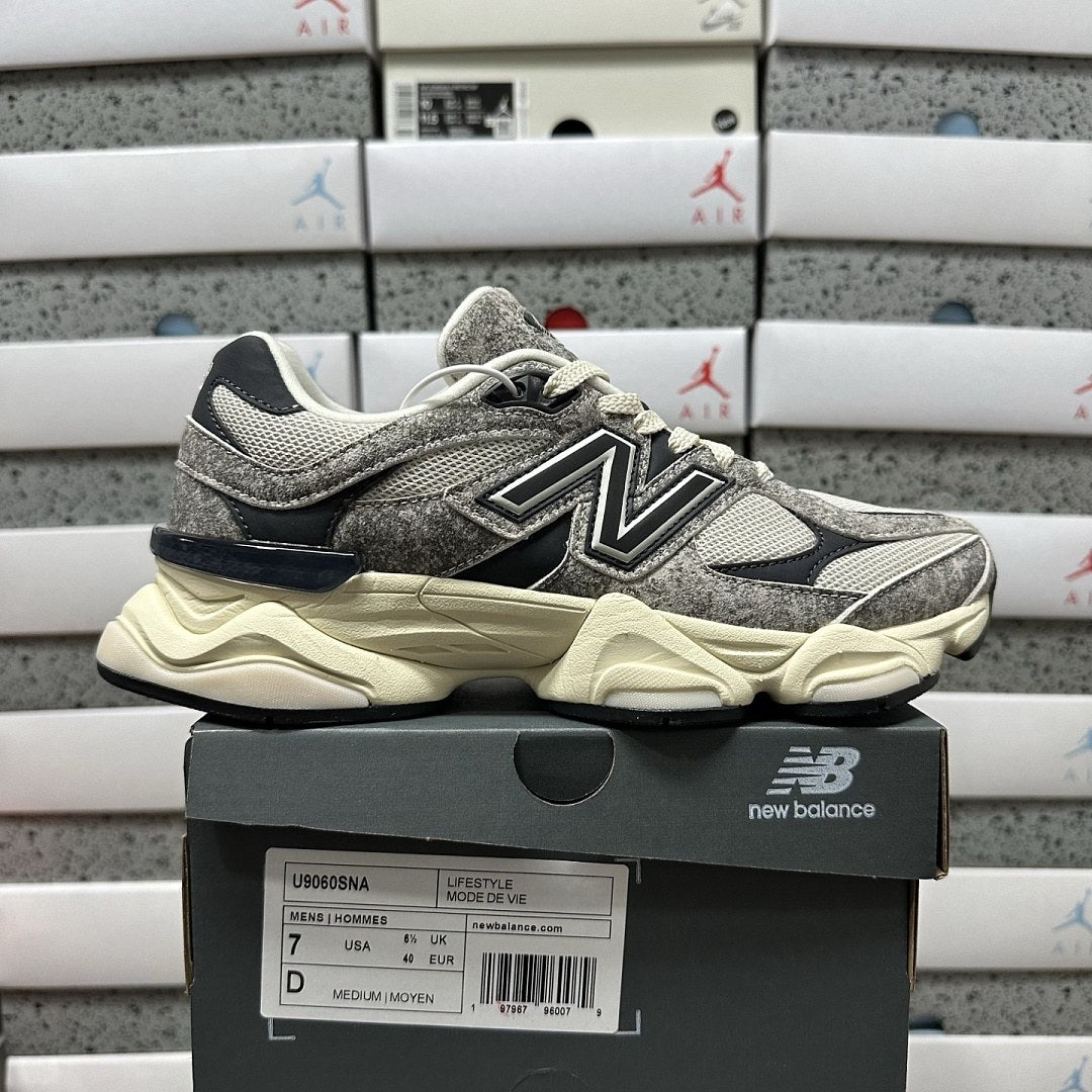 NB 9060 Grey Suede Navy