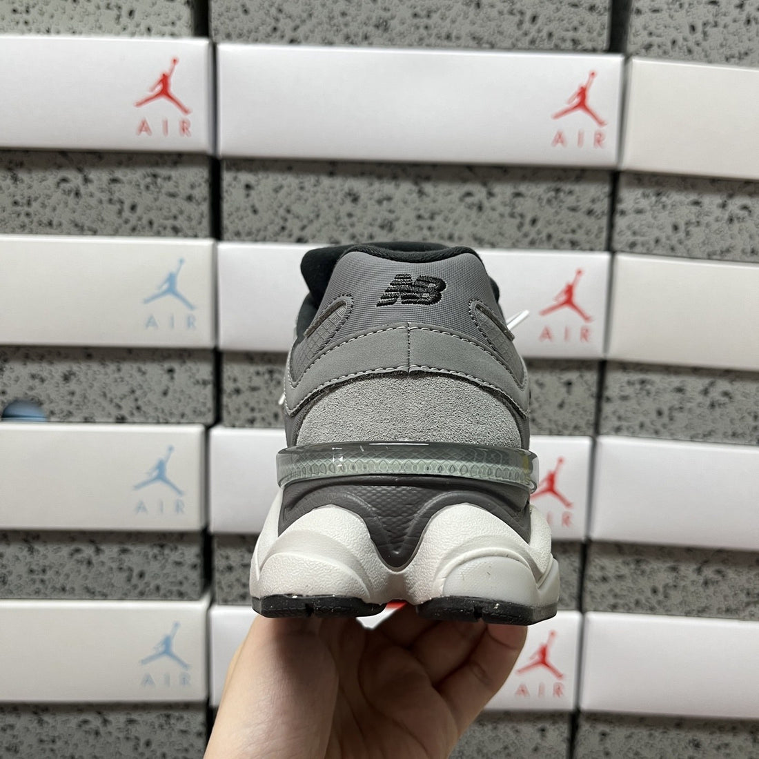 NB 9060 Grey Utility Suede