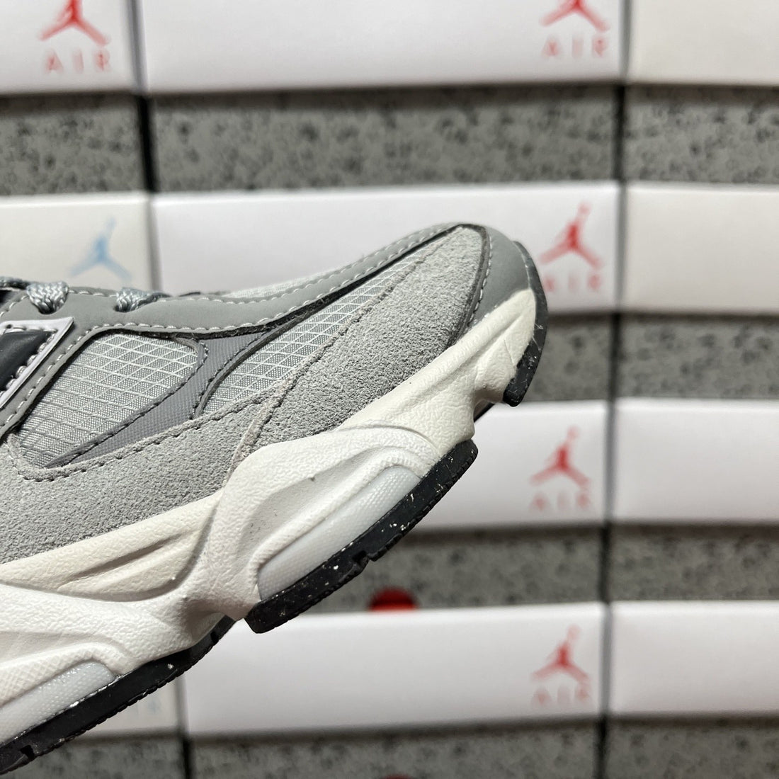 NB 9060 Grey Utility Suede