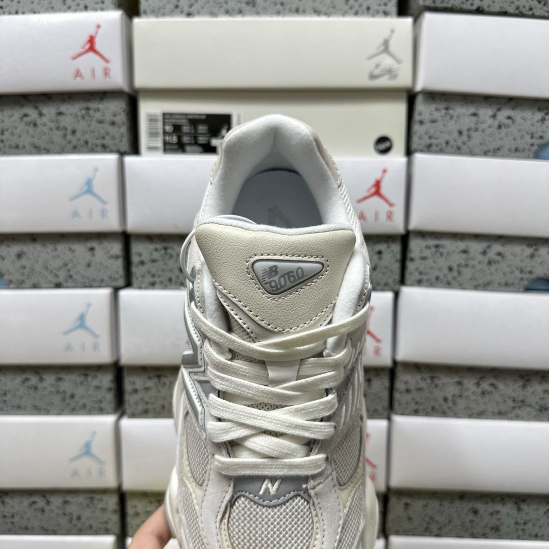 NB 9060 Light Grey Cream