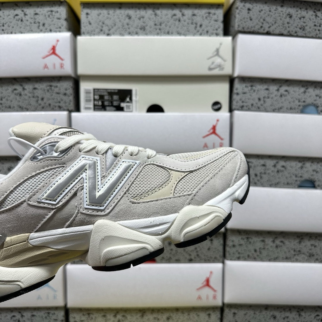 NB 9060 Light Grey Cream