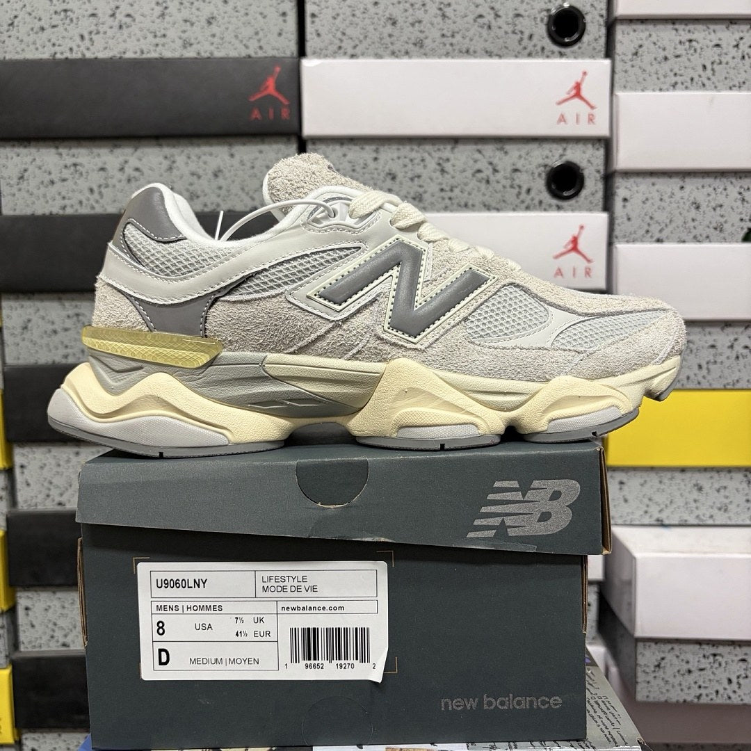 NB 9060 Light Grey Cream Yellow