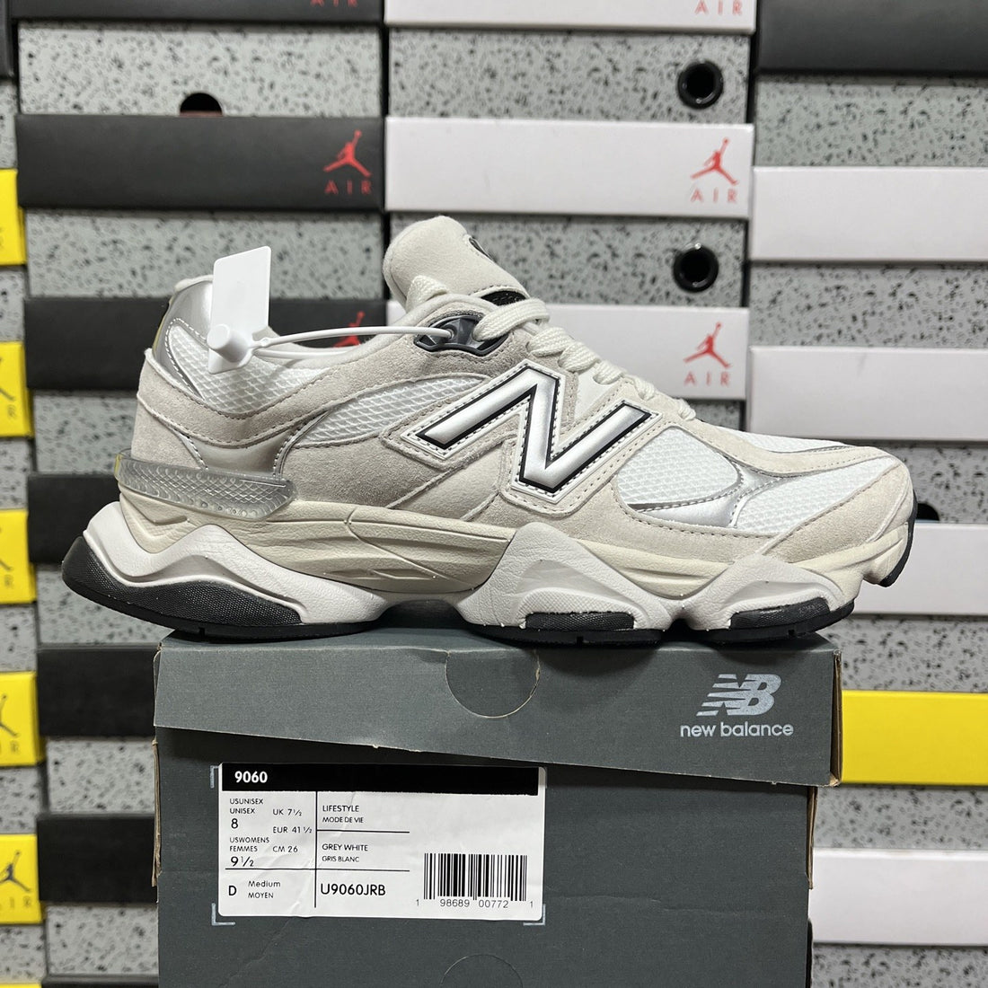 NB 9060 Light Grey Silver