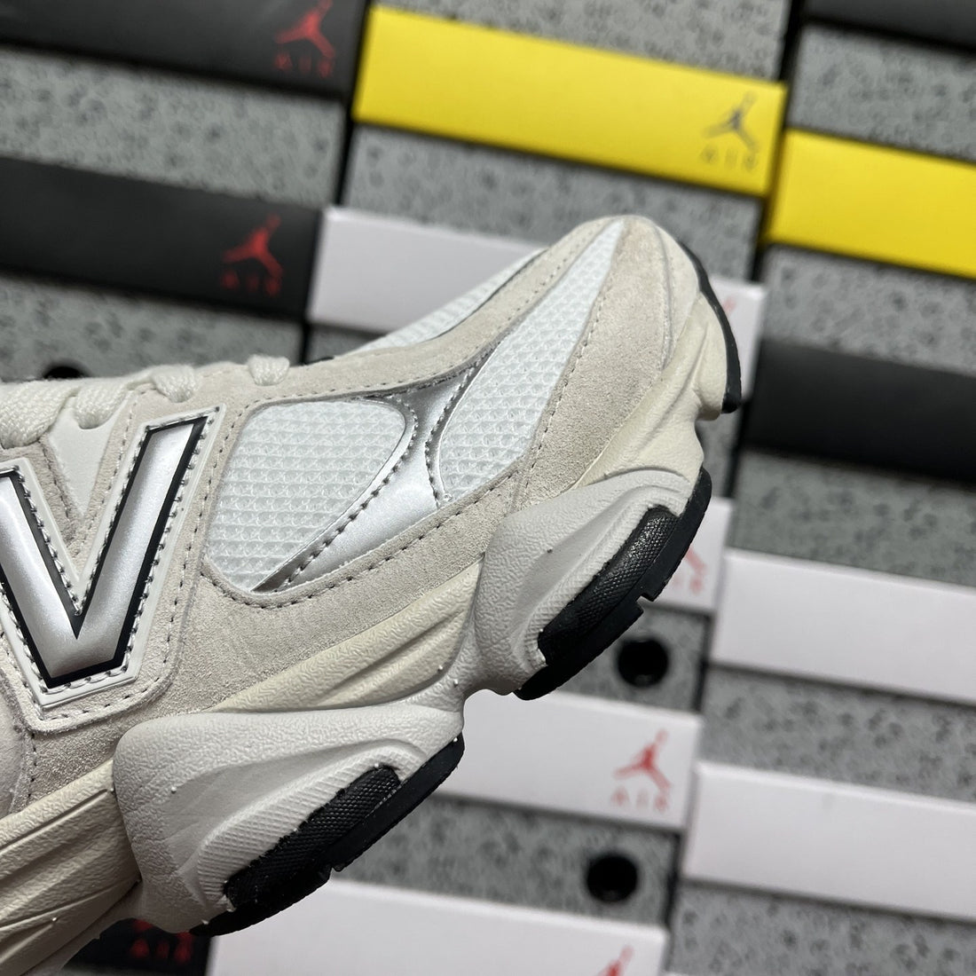 NB 9060 Light Grey Silver