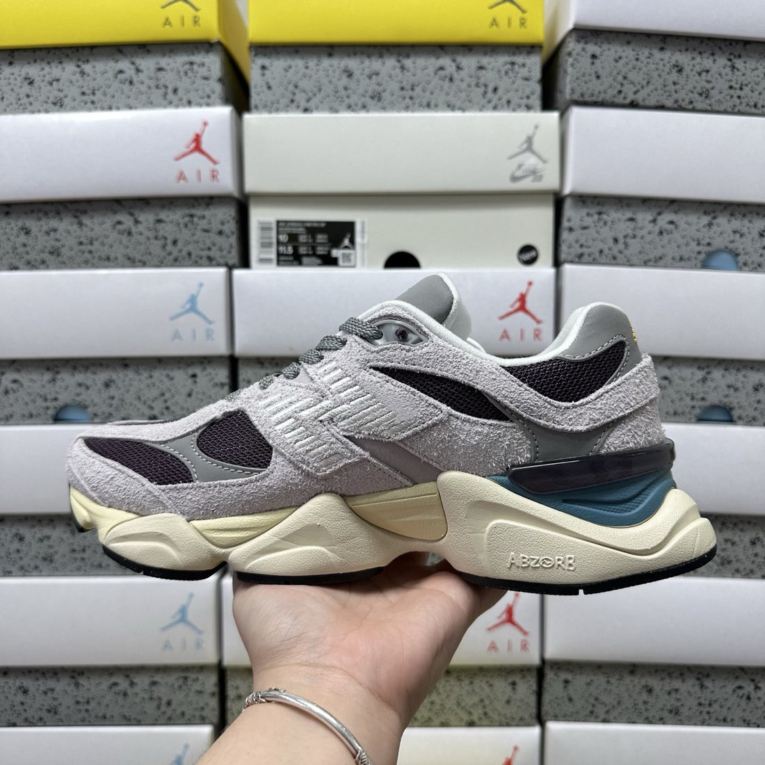 NB 9060 Lilac Gold Blue