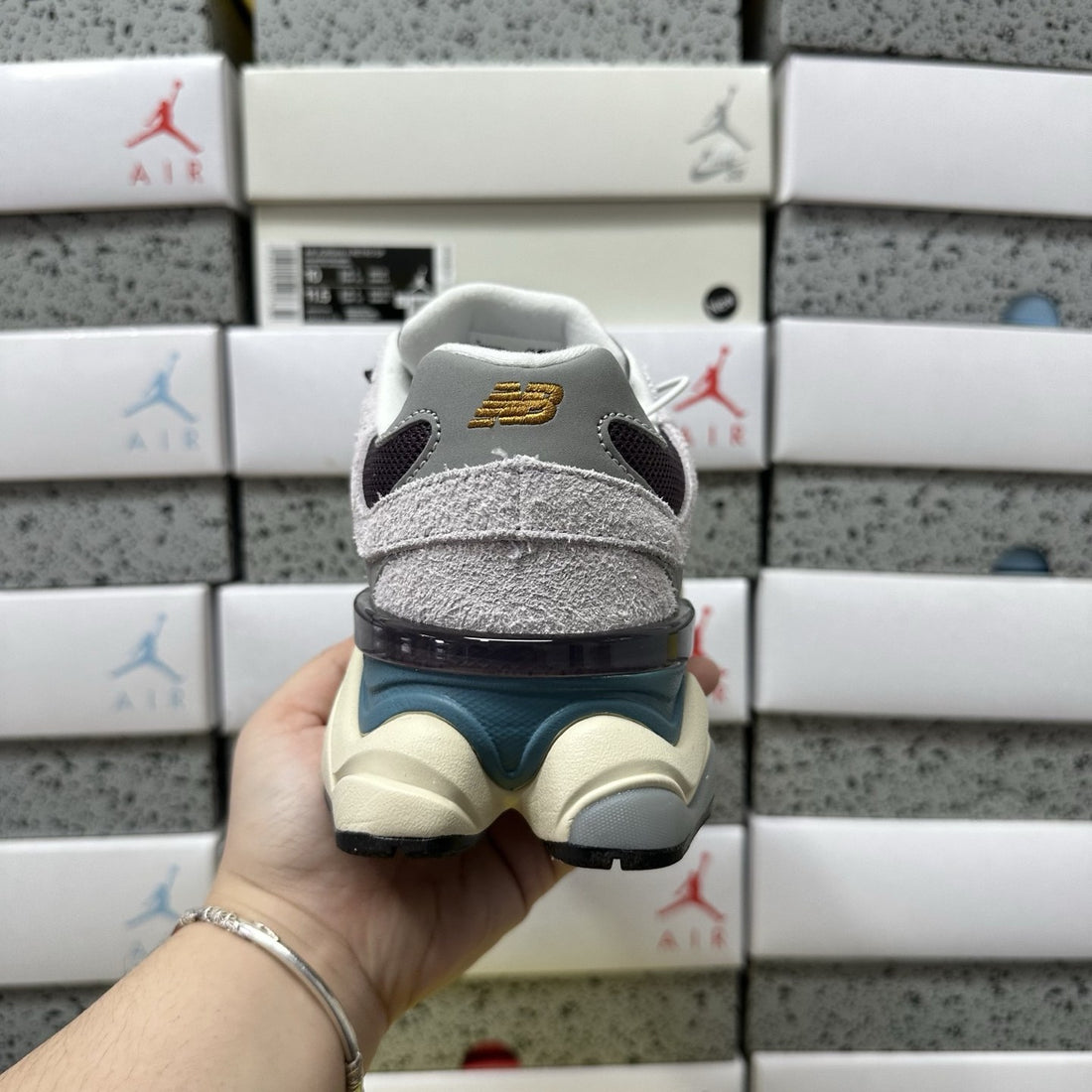 NB 9060 Lilac Gold Blue