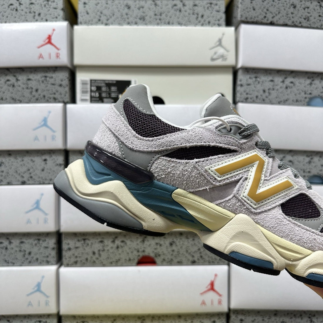 NB 9060 Lilac Gold Blue