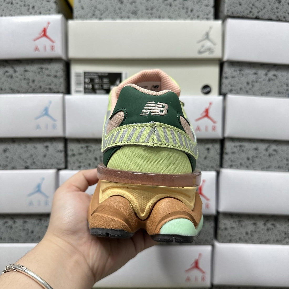 NB 9060 Lime Multicolor