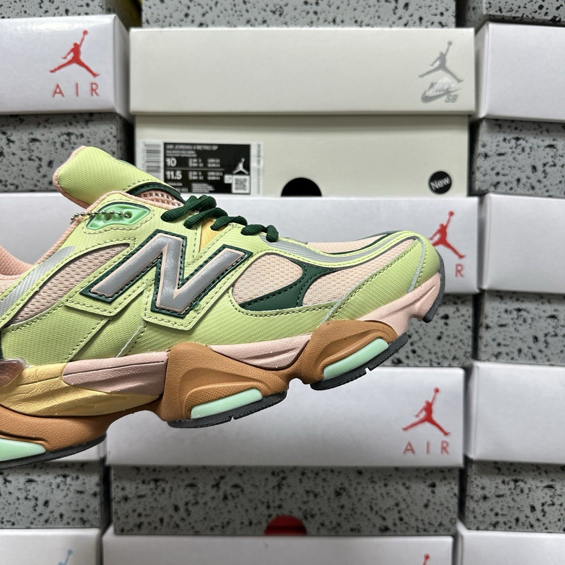 NB 9060 Lime Multicolor