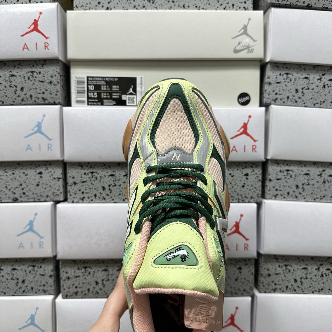 NB 9060 Lime Multicolor