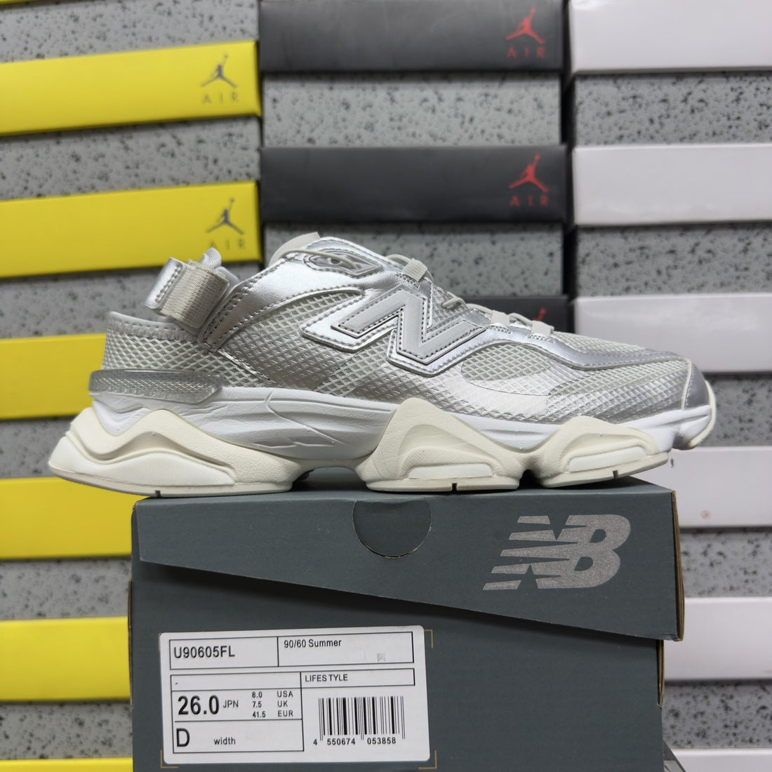 NB 9060 Metallic Silver