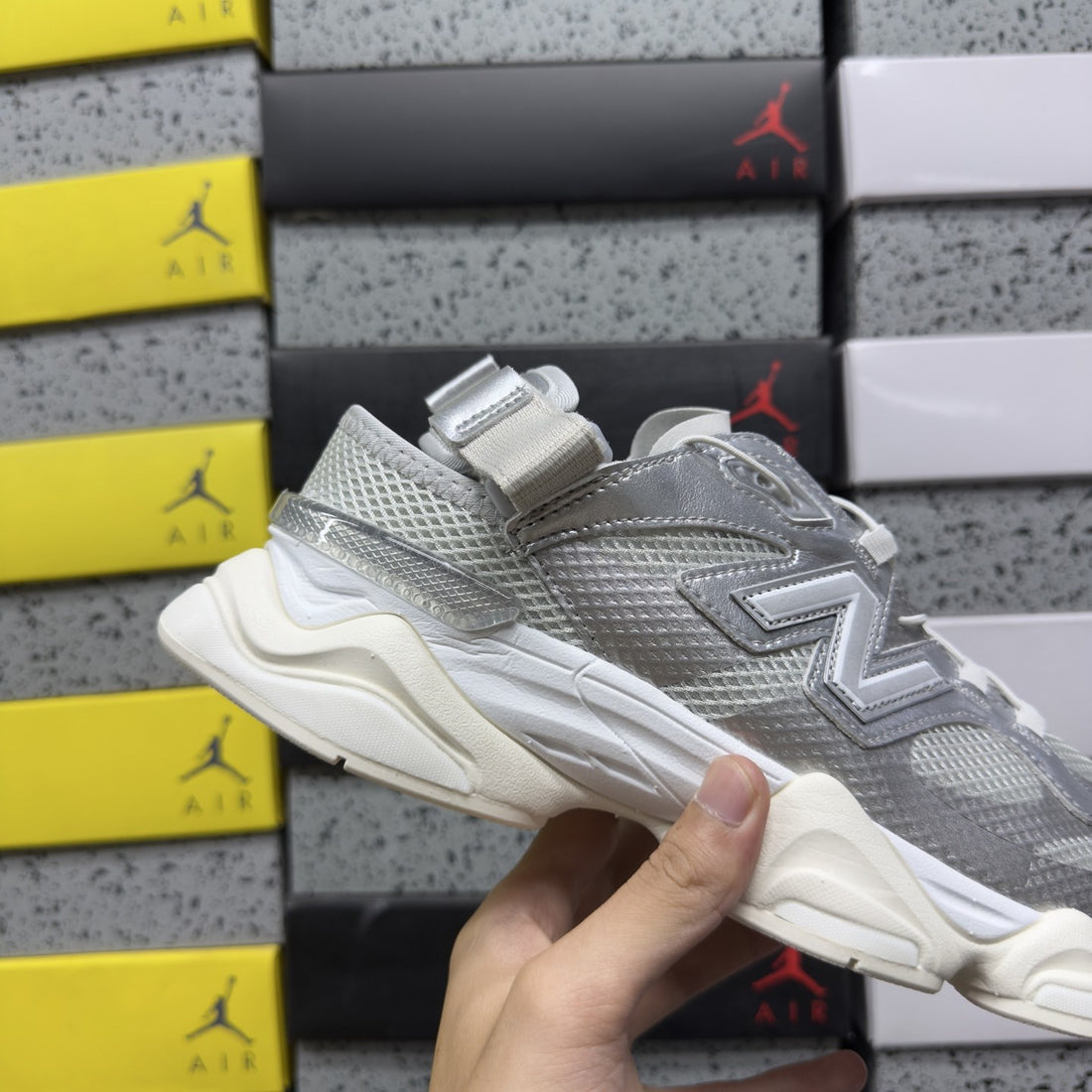 NB 9060 Metallic Silver