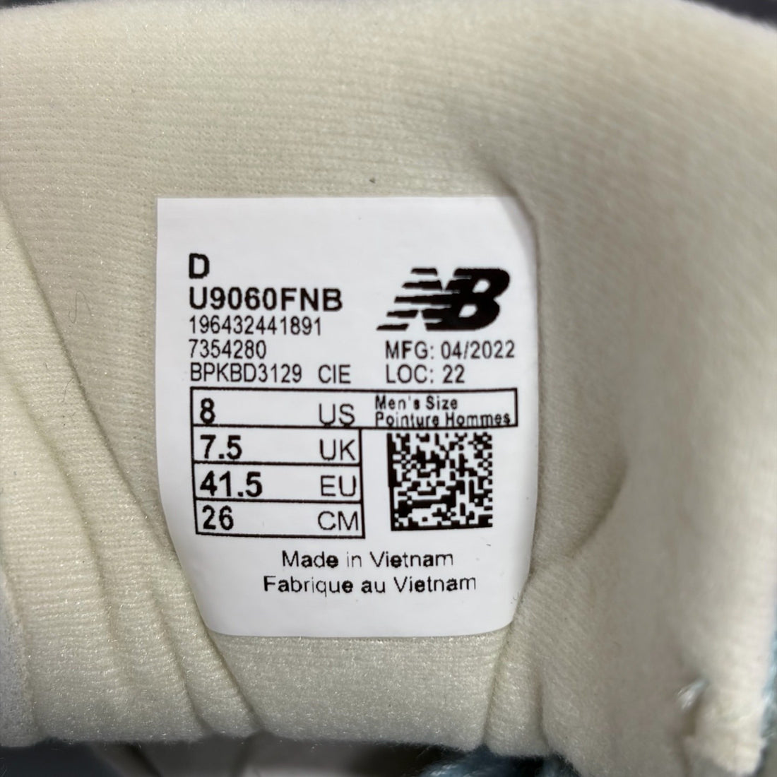 NB 9060 Mint Cream