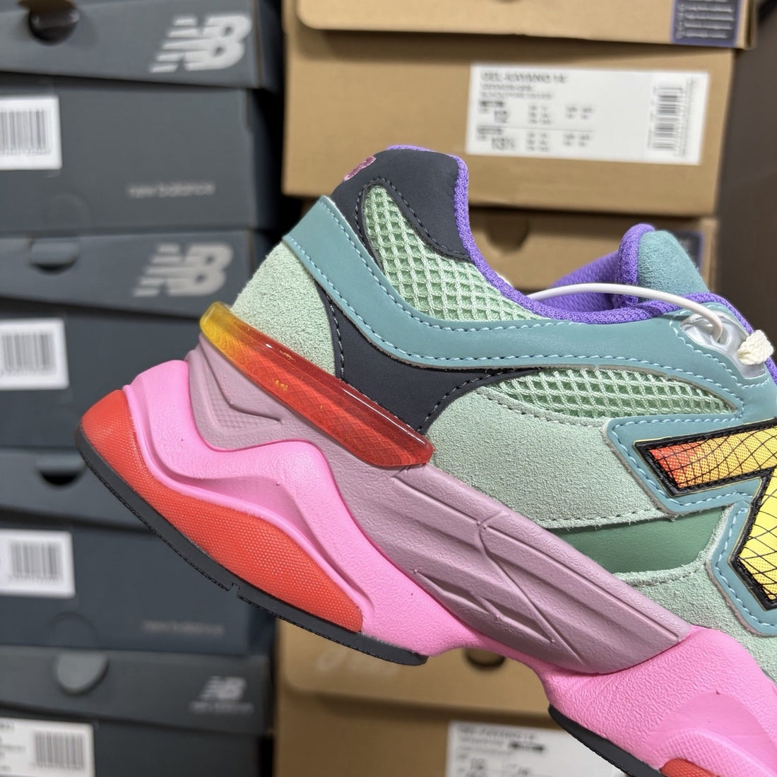 NB 9060 Mint Multicolor