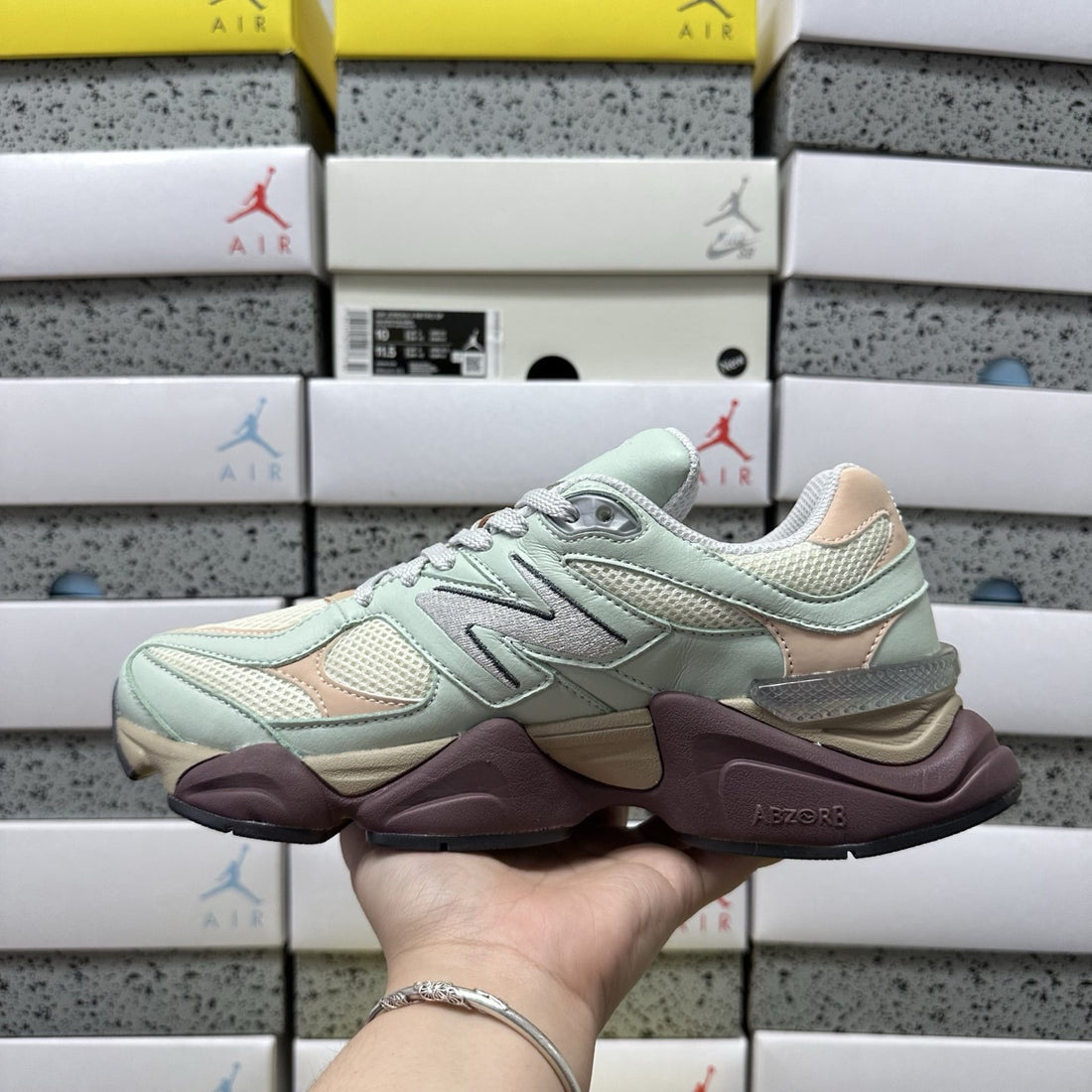 NB 9060 Mint Peach