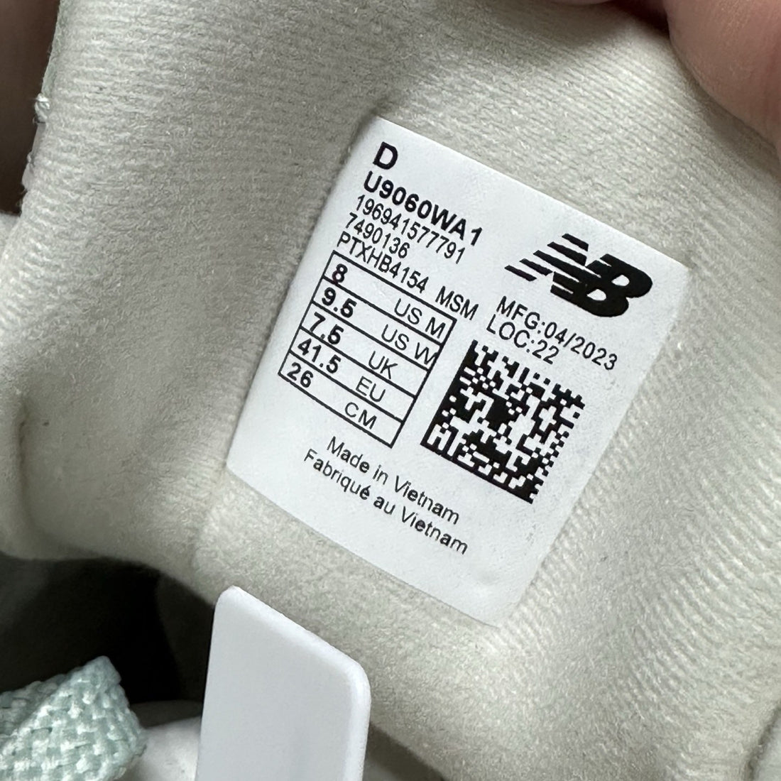 NB 9060 Mint Peach Sole