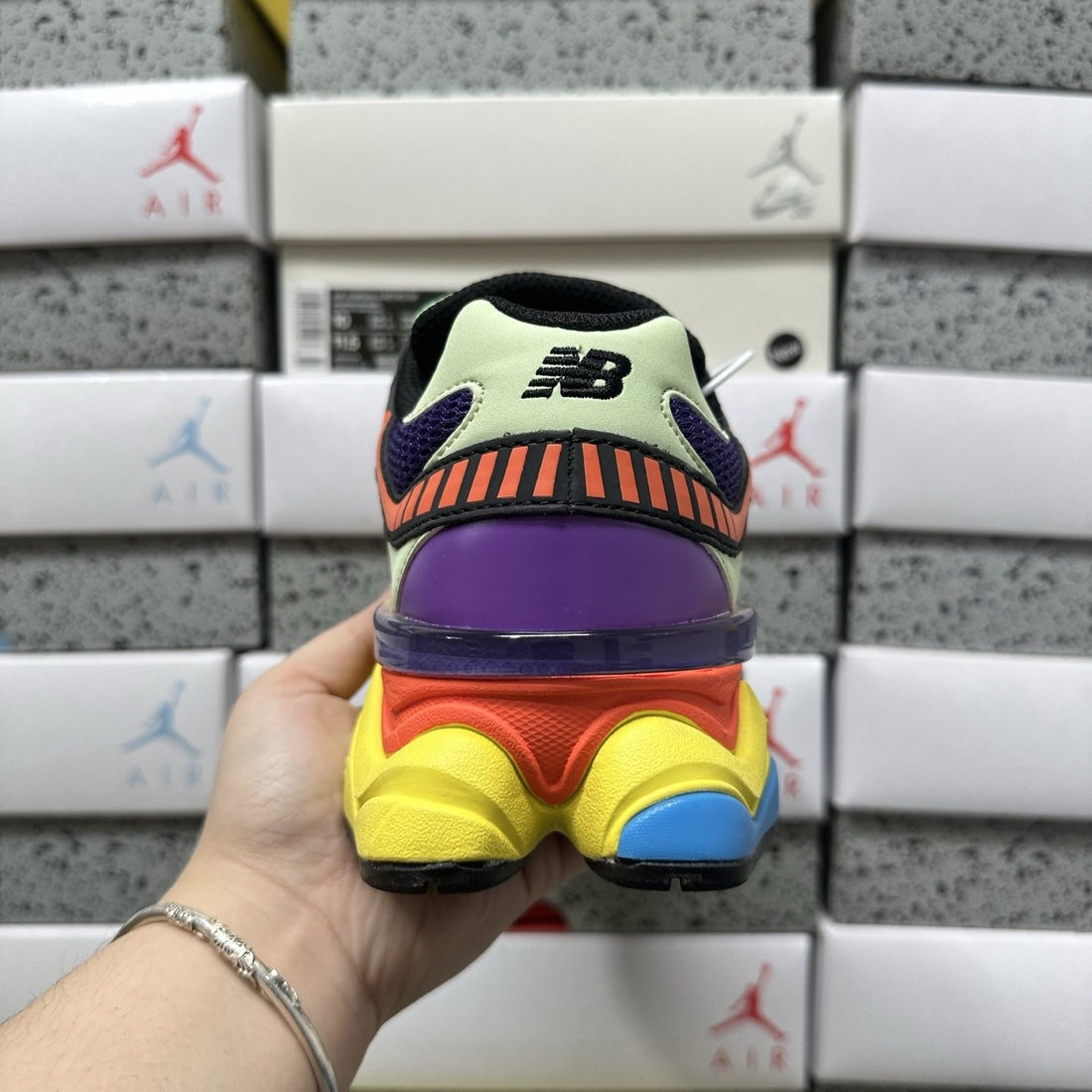 NB 9060 Multicolor Purple
