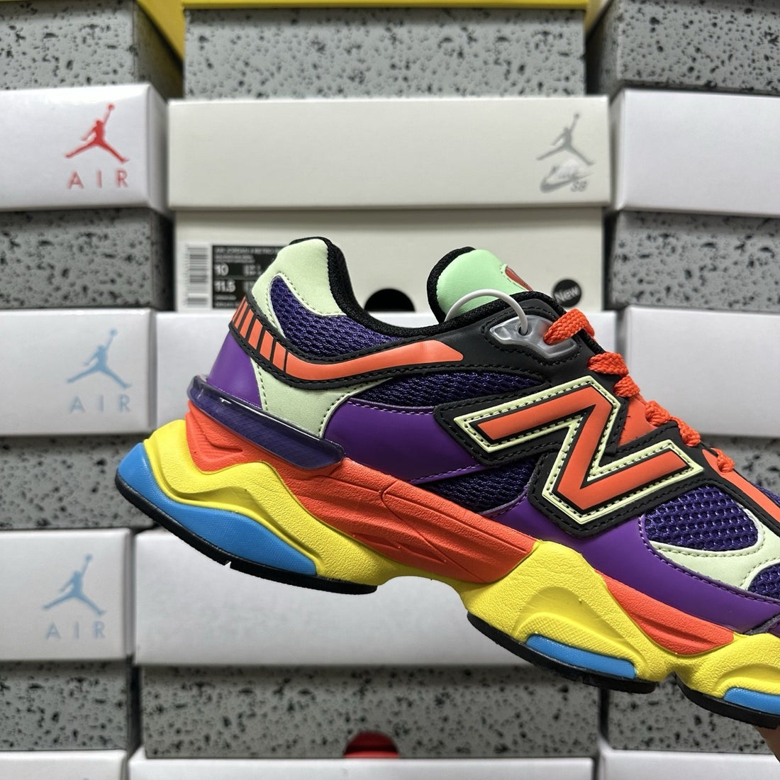 NB 9060 Multicolor Purple