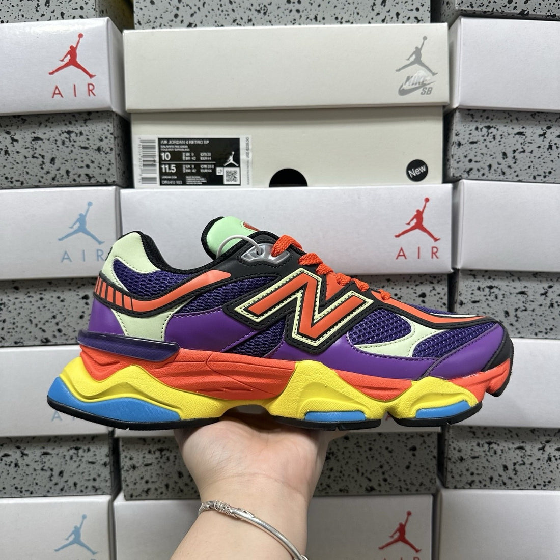 NB 9060 Multicolor Purple
