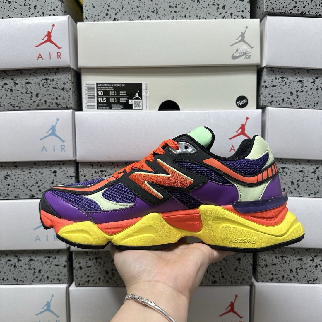 NB 9060 Multicolor Purple