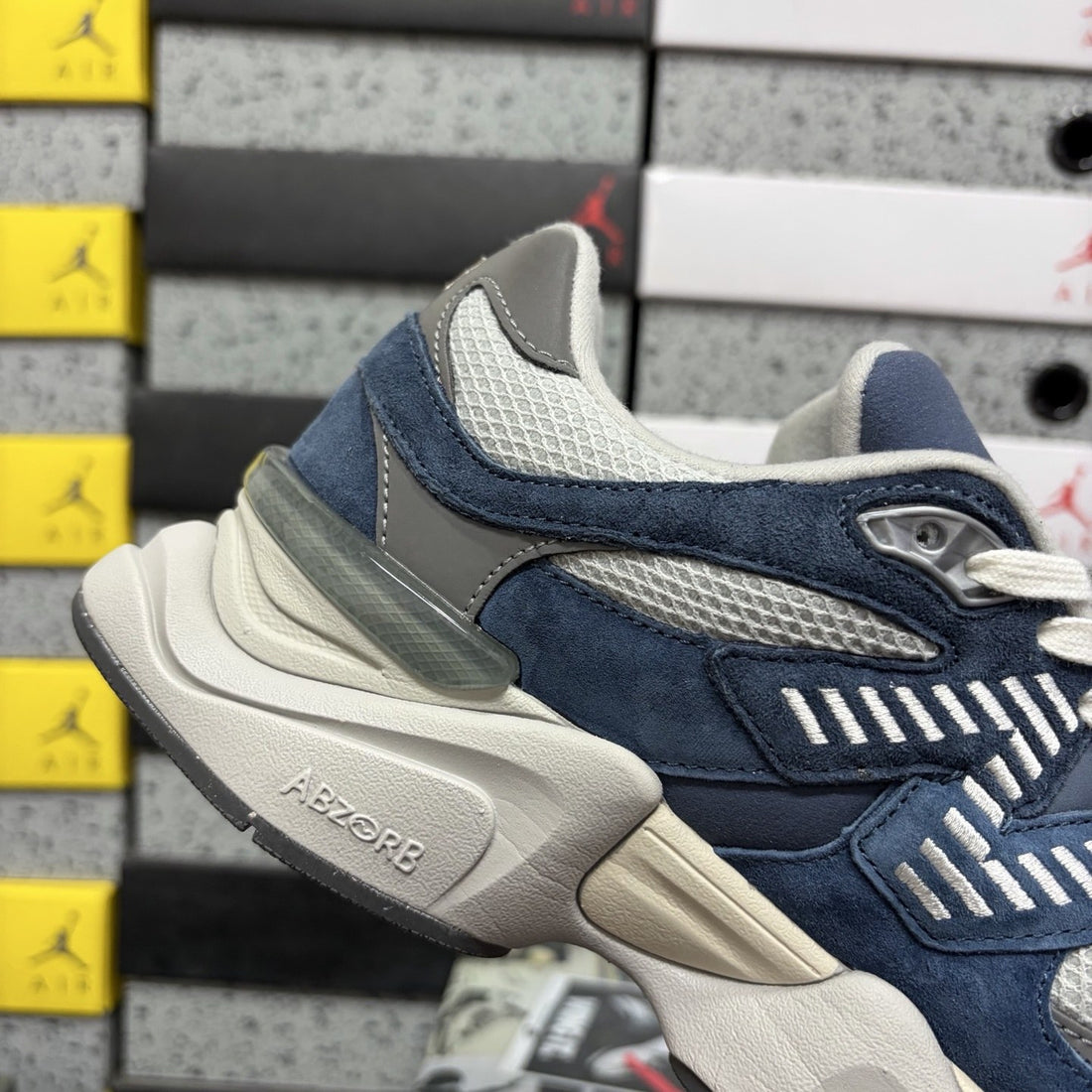 NB 9060 Navy Blue Suede