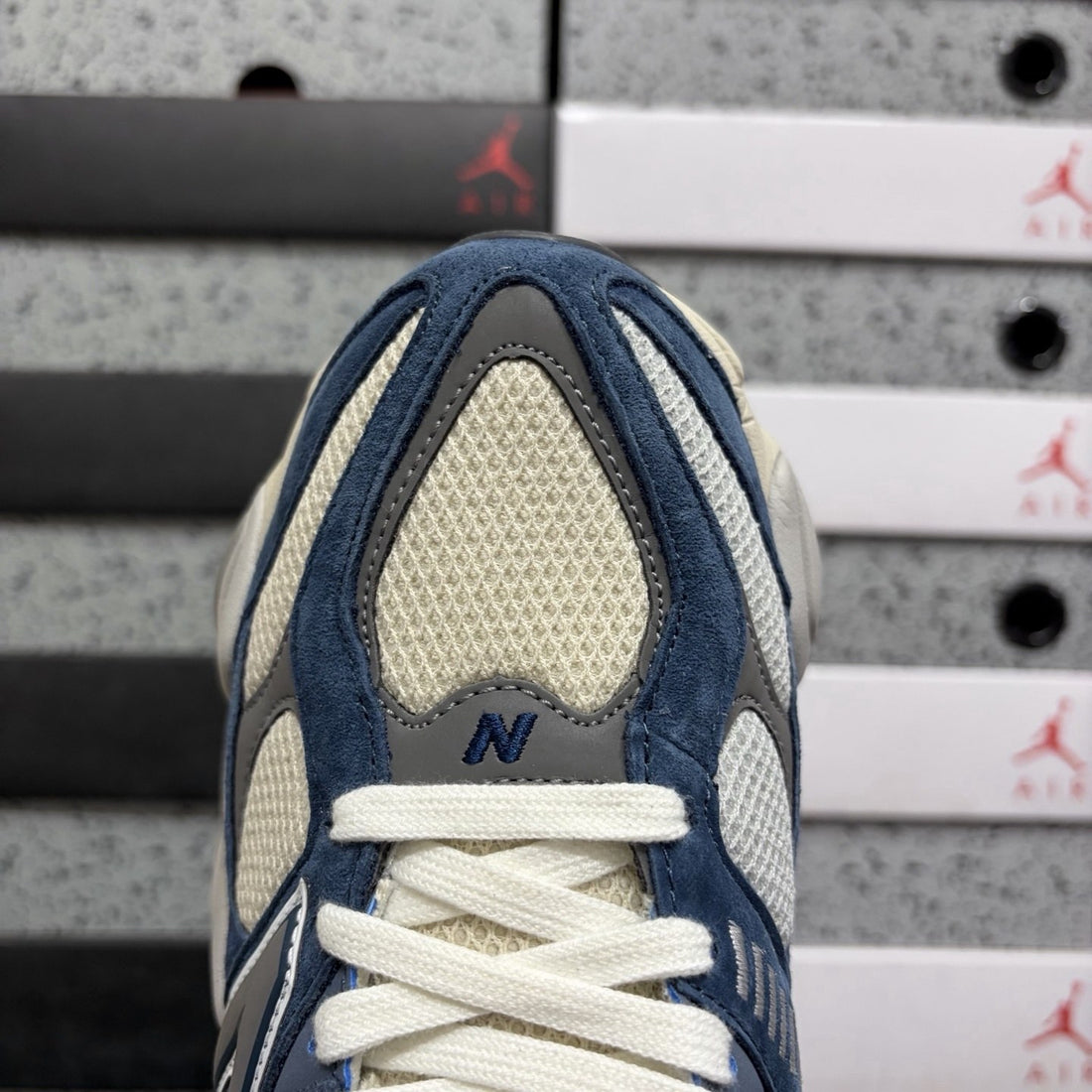 NB 9060 Navy Blue Suede