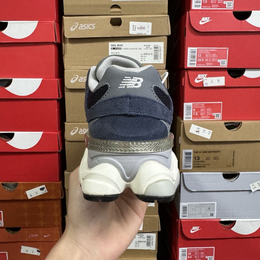 NB 9060 Navy Burgundy