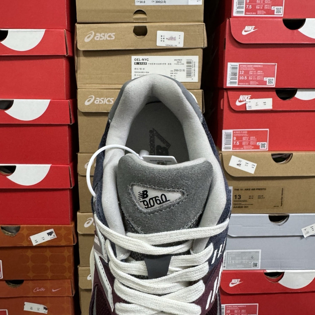 NB 9060 Navy Burgundy